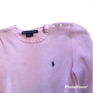 Pink Ralph Lauren Sweater